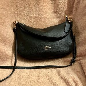 Coach Soft Pebble Leather Crossbody Purse